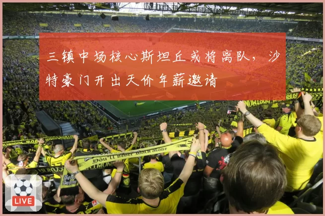 三镇中场核心斯坦丘或将离队,沙特豪门开出天价年薪邀请